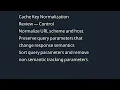 Cache Key Normalization Review Control 8a31c9