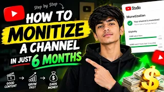 How to monetize your channel in just 6 months? 🧐😮