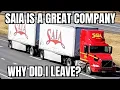 SAIA LTL why did I leave
