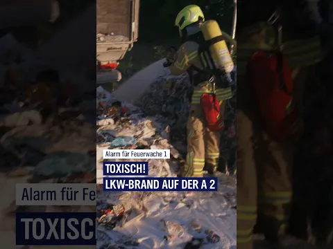 Toxischer Müll im LKW #ndr #doku #feuerwehr