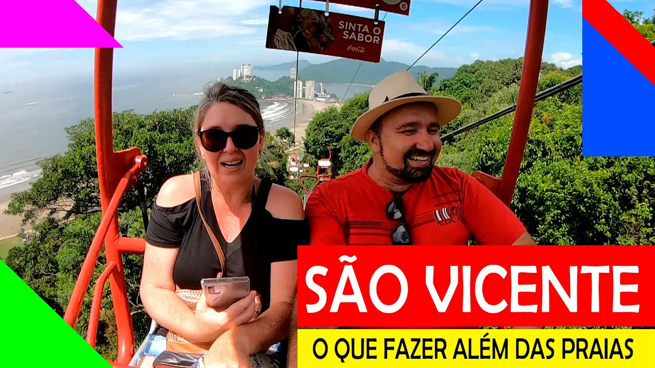 SÃO VICENTE-SP - Dicas de Hospedagem | Passeios | Restaurante | Teleférico | Ilha Porchat