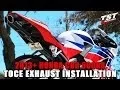 How to install TOCE Exhaust on 2013-2020 Honda CBR 600RR by TST Industries