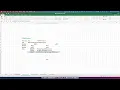 MS EXCEL Tutorials for Beginners - 22