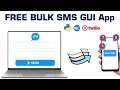 How to send FREE bulk SMS from Python GUI app