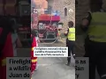 Relics removed from Spanish monastery as wildfire grows