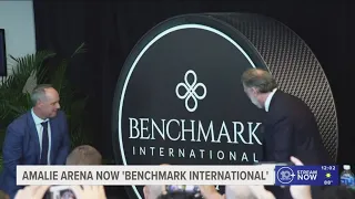 Amalie Arena has new name Benchmark International Arena