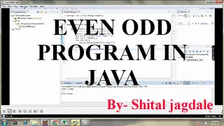 Java Coding Interview Questions Even ODD Program In Java