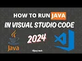 How to install run Java in Visual Studio Code Set up Java in VS code in 2024 in just 5 mins