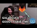 Simple for GODOT 3 5 2 using Gitlab to deploy on Itch io