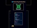 QR Scanning Animation using css