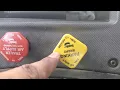 how to replace DASH BREAK VALVE on FREIGHTLINER CASCADIA Air leak in dashboard break valve