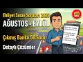 Ehliyet Sinav Sorulari 2026 Agustos - Eylul Cikmis Sorular