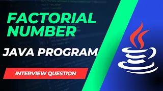 Factorial Program in Java Java Interview Question in Tamil Java Programs for Freshers