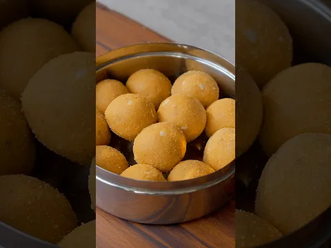 Perfect Halwai Style Besan Ke Laddu #bharatzkitchen #food #besan #pakeezakitchen