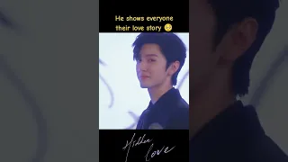 إنه يظهر للجميع قصة حبهم HiddenLove حب خفي Zhaolusi Chenzheyuan Youku 