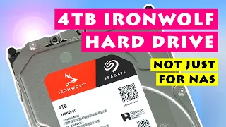 4TB IronWolf Hard Drive: NAS Drive for General Use