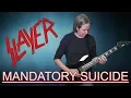 Download Lagu Slayer - Mandatory Suicide - Guitar Cover With Solo