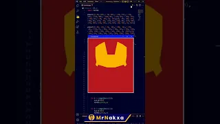 Drawing a Ironman with Python Turtle Module