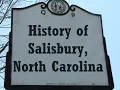 History of Salisbury NC