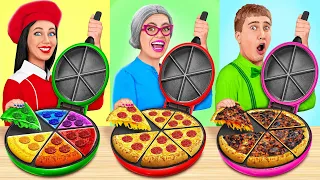 Me Vs Grandma Cooking Challenge Funny Cooking Tricks By Mega DO Challenge 