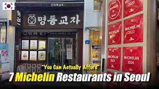 CC 7 Michelin Restaurants in Seoul You Can Actually Afford