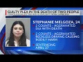 Stephanie Melgoza pleads guilty in the death of two people last April