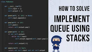 Implement Queue using Stacks - LeetCode