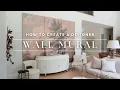 Hanging A Wall Mural DIY Tips on How To Install Wall Murals Ashley Childers