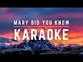 Mary Did You Know KARAOKE Instrumental