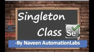 How to use Singleton Pattern in Selenium WebDriver