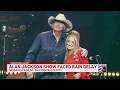 Alan Jackson finale concert faces brief weather delay