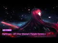Download Lagu Nightcore - All I Ever Wanted / Basshunter ( Female Version )