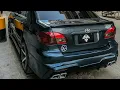 Toyota Corolla Saloon 2008 Blue Modified
