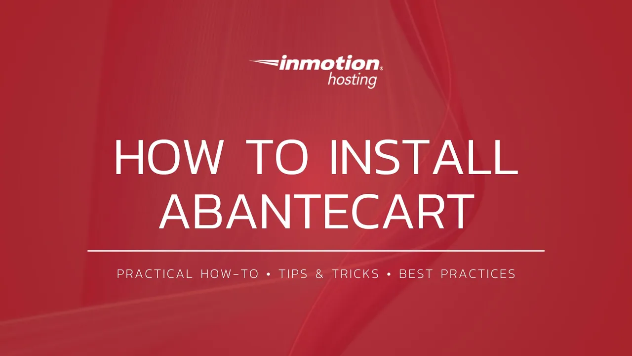 How to Install AbanteCart