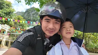 A PÁO DƯA ĐÓN BA TIN ĐI HỌC