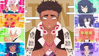 THE HASHIRA Demon Slayer Animation 