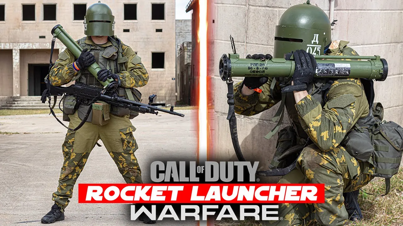 Airsoft ROCKET LAUNCHER Gameplay! (Tactical Scooter)