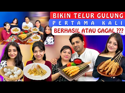 Download MP3 Bikin Telur Gulung Pertama Kali Untuk Keluarga India‼️Berhasil Atau Gagal ?? ‼️Makanan Indonesia‼️