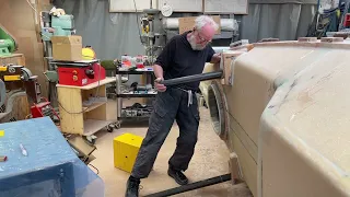 28 June 2023  Progress on the rigging