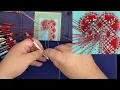 Lagu Lou Woo March Birthstone Bookmark Lace-Along: Bobbin Lacemaking - Joining the Middle