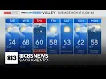 Monday evening Northern California weather forecast Nov 10 2025