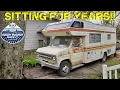 Can We Drive This ABANDONED Camper 500 Miles and CAMP IN IT