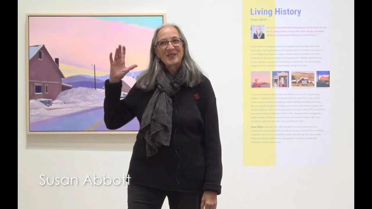 Southern Vermont Arts Center Artist Talk - Susan Abbott