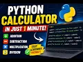 PYTHON PROJECT 2 SIMPLE CALCULATOR
