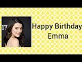 Lagu Happy birthday Emma Lahana 👍☺🎁🎂🎈🎉🎊