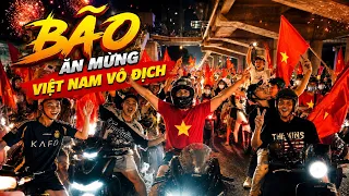 Đi Bão Ăn Mừng Đội Tuyển Bóng Đá Việt Nam Vô Địch | Tới Tài Tử.