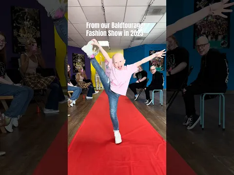 Who wants to see Gracie on our 2026 runway?! #alopecia #baldtourage