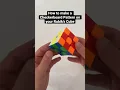 How to make a checkerboard pattern on your Rubik s Cube