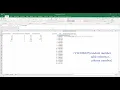 Excel Vlookup and Shortcuts for Simulation Table
