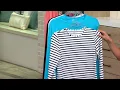 Lands End Set of 2 Crewneck Swim Tee Rash Guards on QVC